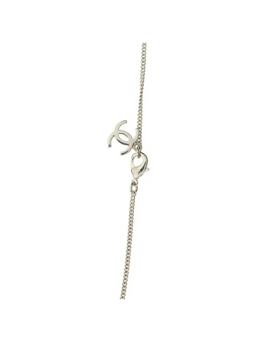 Chanel Bambi Motif CC Logo Necklace Gold